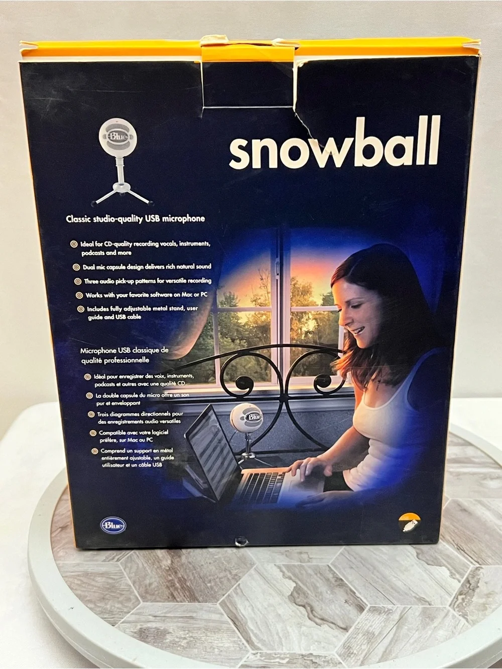 Blue Snowball blue snowball
